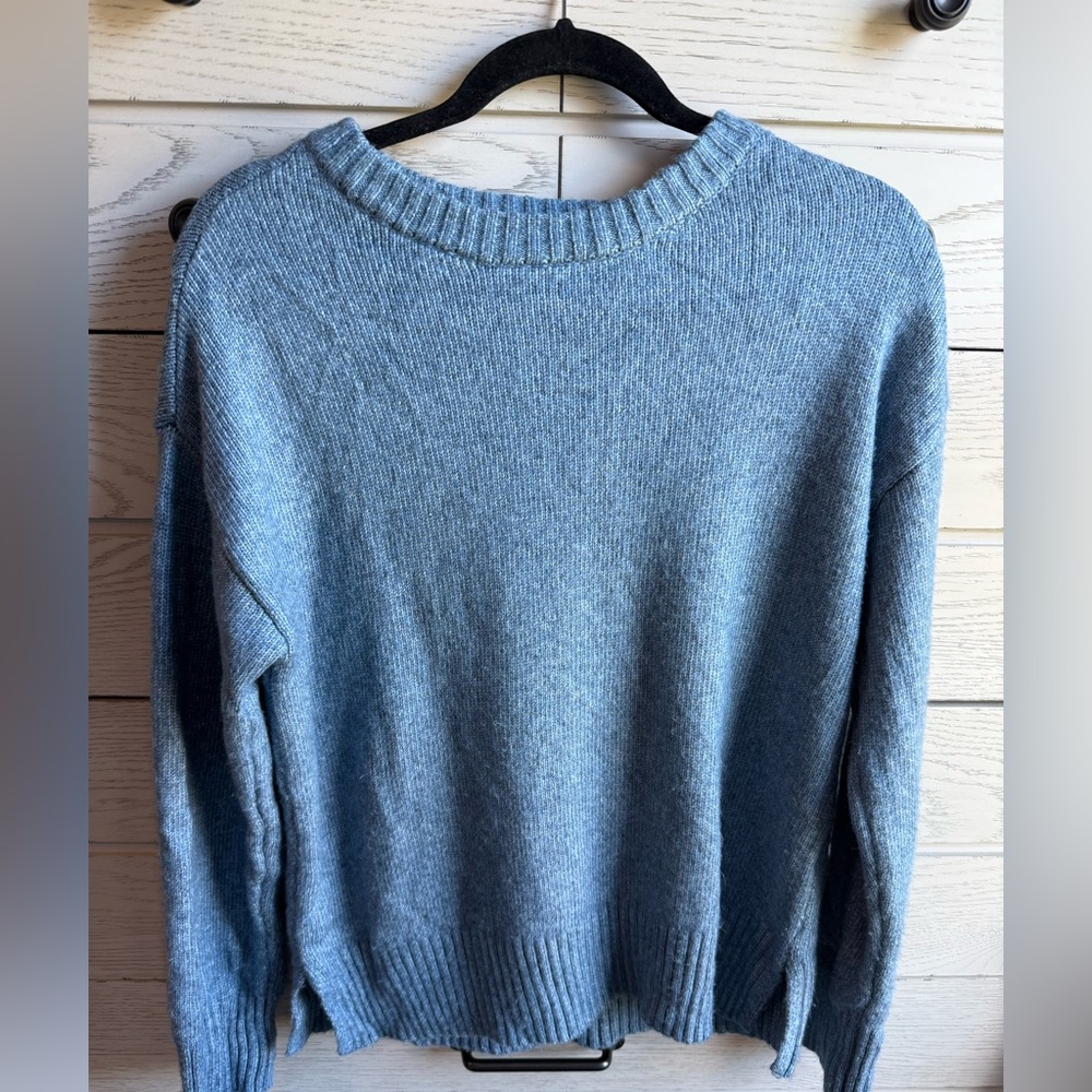 Love Ellie Blue Knit Sweater